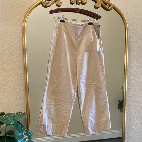 Willow Tan Wide Leg Jumpsuit for Effortless Elegance - Picture 1 of 5